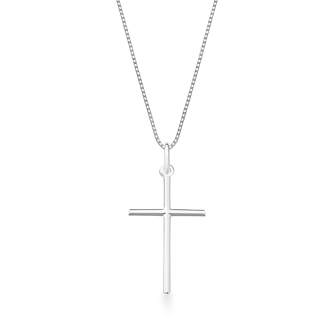 Colar Crucifixo em Prata 925