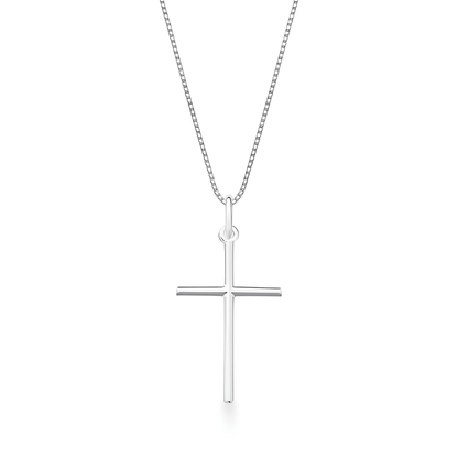 Colar Crucifixo em Prata 925