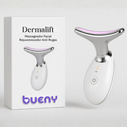 Massageador Facial com Fototerapia Anti-Rugas DermaLift