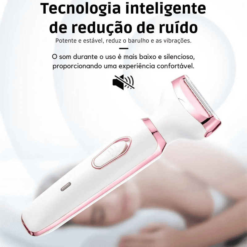 Depilador Elétrico 4 em 1 - DermaBelle + Brindes