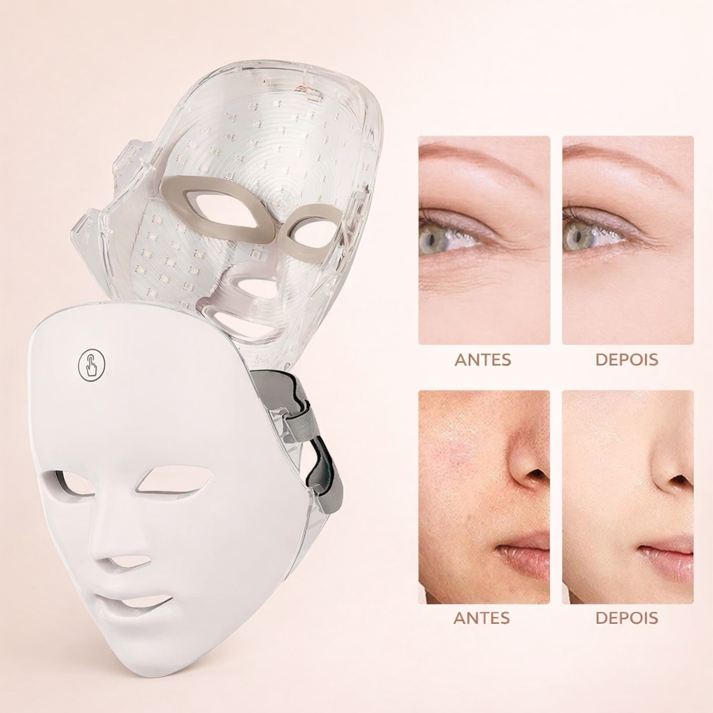 Aurora Skin — Máscara Facial LED Multicolor