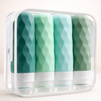 Soft Squeeze  — Kit de Frascos de Silicone (90ml)