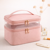 Traveler Duo — Necessaire Dupla de Alta Capacidade