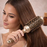 Precision Heat Brush — Escova Térmica Javali & Nylon