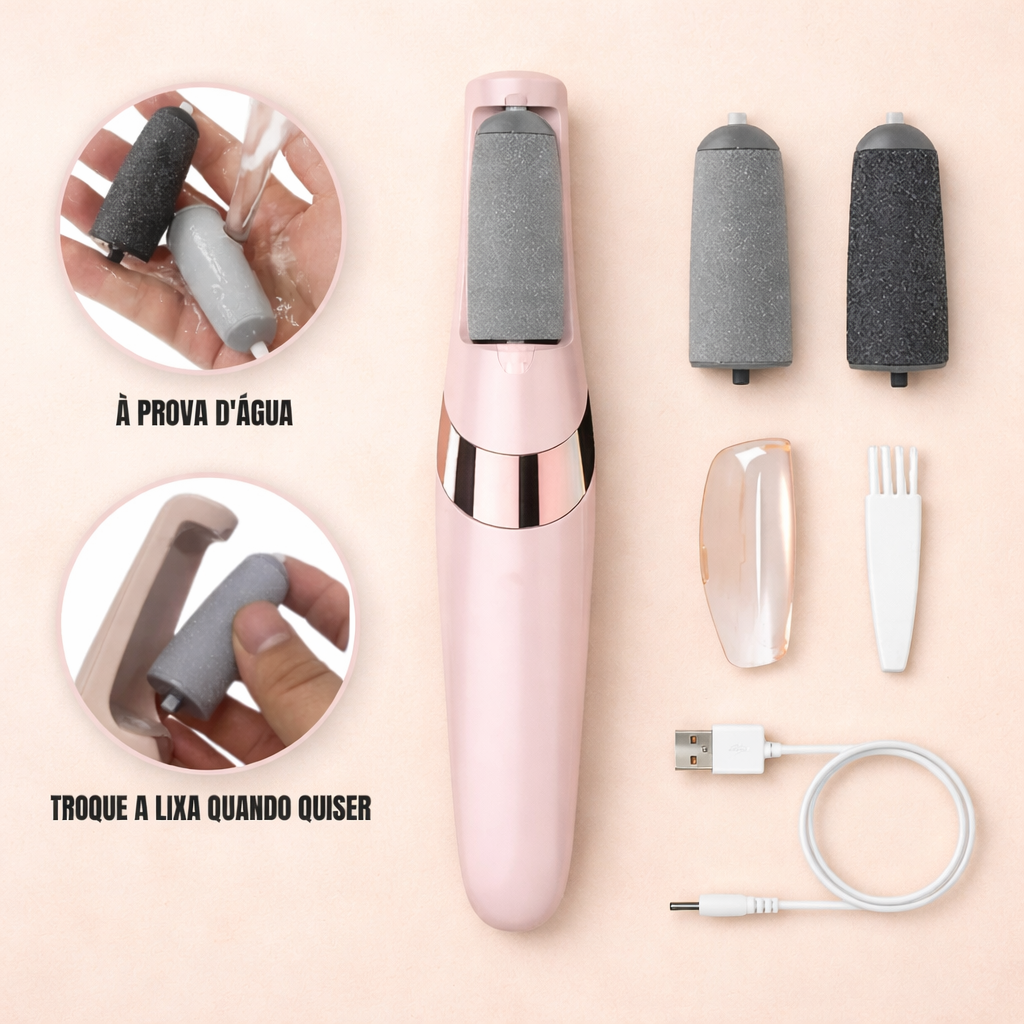 Soft Feet Mini — Lixador Portátil de Pés