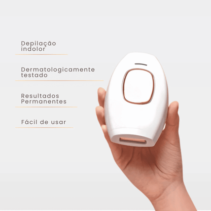 Depilador Laser Luz Pulsada Remover de Pelos Indolor Bivolt