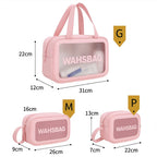 Trio Essencial — Kit de Necessaires Impermeáveis