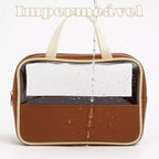 Crystal Lux Set — Trio de Necessaires Transparentes Premium