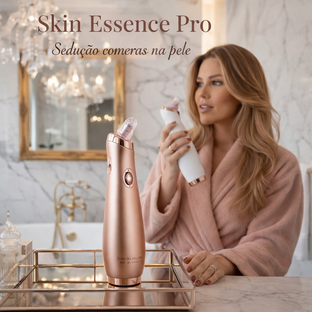 Skin Essence Pro™ – Removedor de Cravos a Vácuo com Limpeza Profunda Profissional