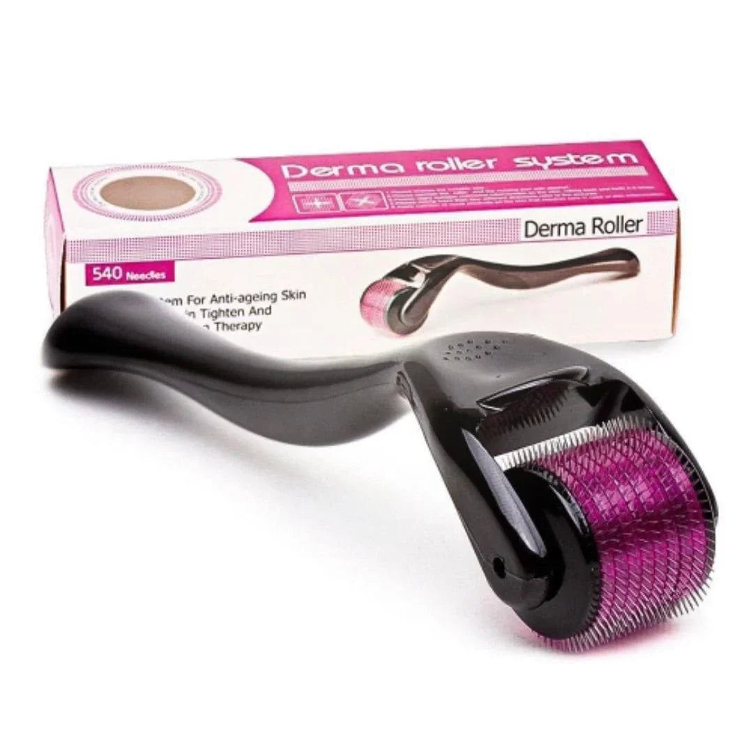 DERMAROLLER - Rolo com Microagulhas Anti Rugas 1mm