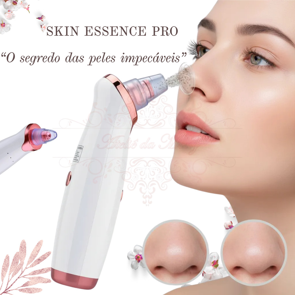 Skin Essence Pro™ – Removedor de Cravos a Vácuo com Limpeza Profunda Profissional